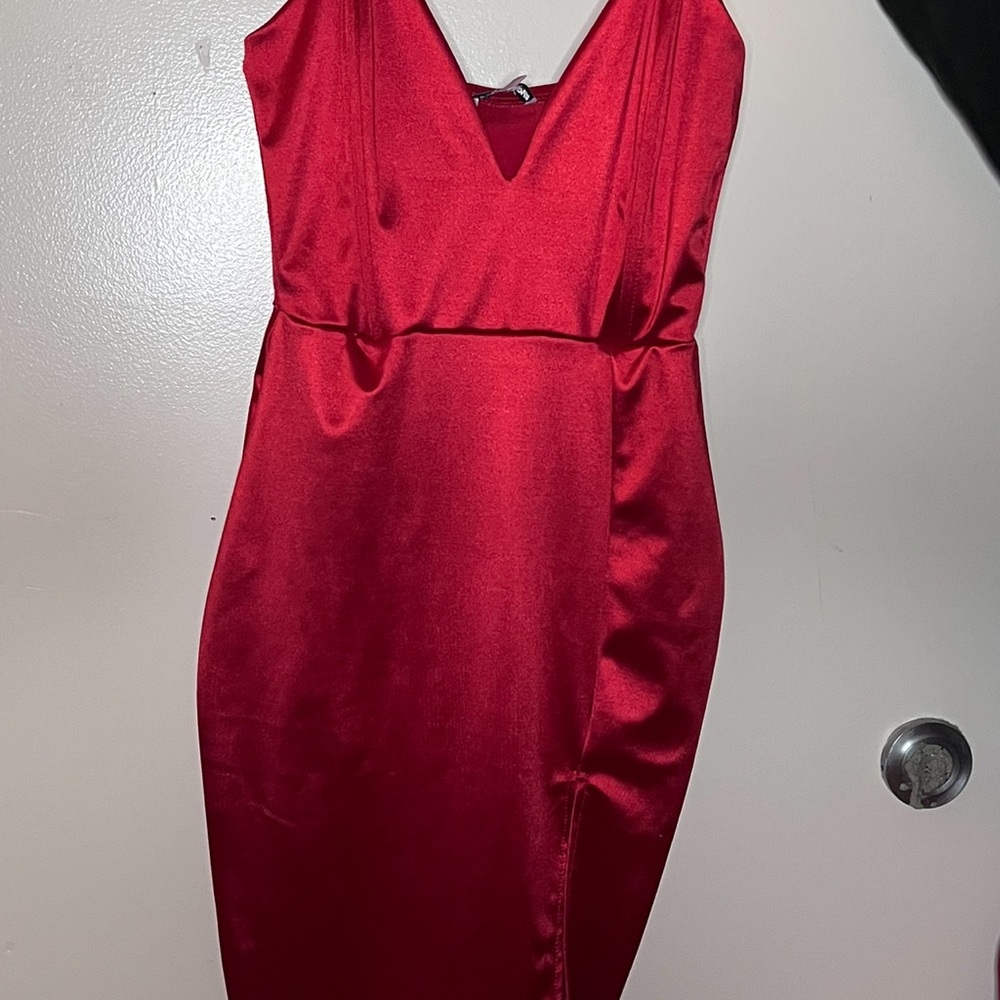 Sexy red dress